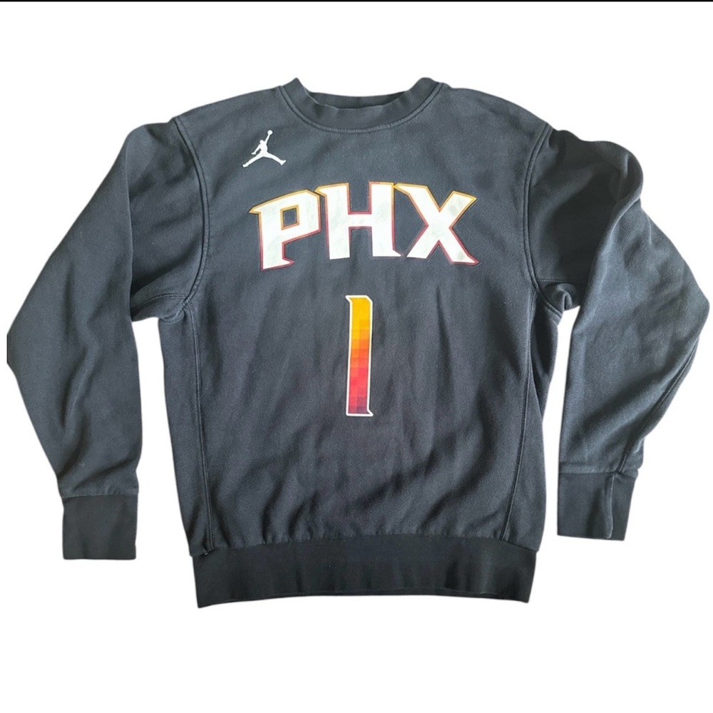 Jordan NBA Phoenix Suns Devin Booker Men’s Jumpman Crewneck Sweatshirt Size S